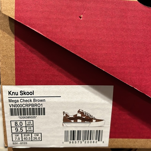 Knu skool mega check brown - Picture 3 of 3